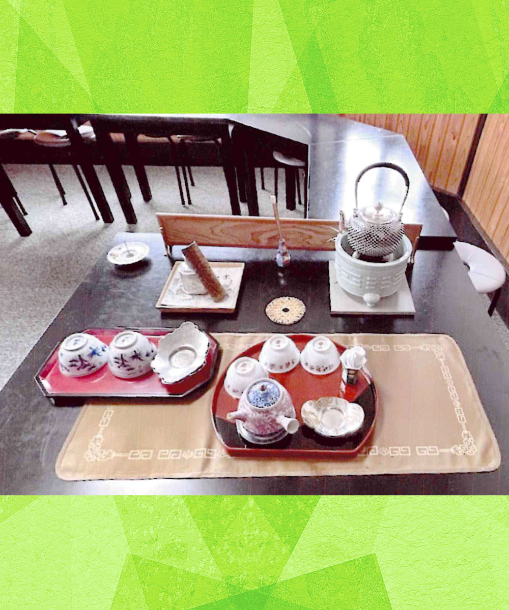 煎茶道 体験茶席
